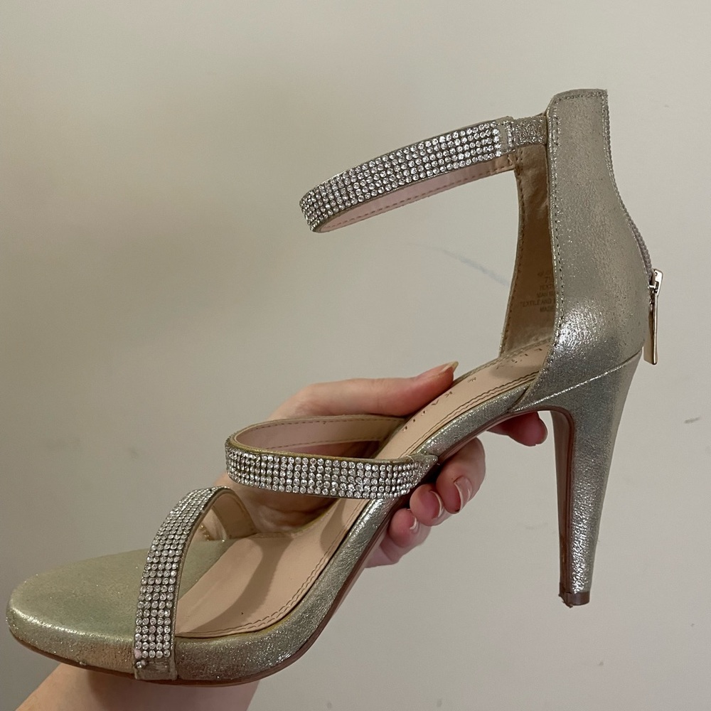 SPARKLY STRAPPY HEELS